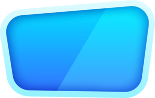 Trendy blue buttons for websites, apps, and user interfaces. Blue Button png