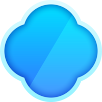 Trendy blue buttons for websites, apps, and user interfaces. Blue Button png