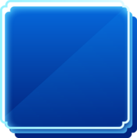 Blue Button. Blue Web Button. Technology Button png