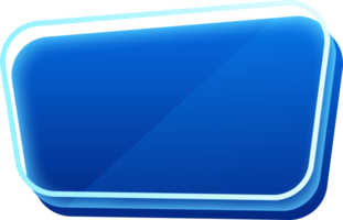 Blue Button. Blue Web Button. Technology Button png