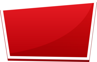 Red Button. Modern Red Button png