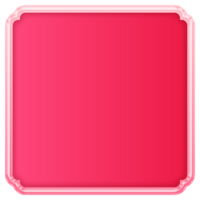 Pink Button. Empty Web Button. Modern Trendy Button png