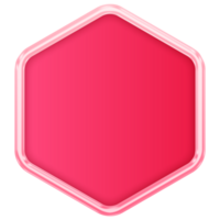 Pink Button. Empty Web Button. Modern Trendy Button png