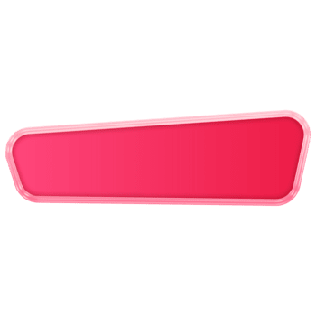 Pink Button. Empty Web Button. Modern Trendy Button png