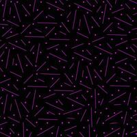 Black And Purple Background With Dots And Lines vector