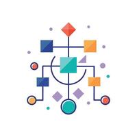 Creative and Elegant Minimalistic Logo Design for Technology and Software Company vector