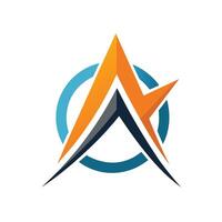 Creative and Elegant Minimalistic Logo Design for Technology and Software Company vector