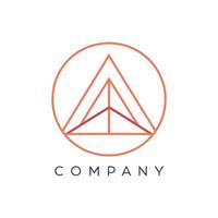 Creative and Elegant Abstract Minimalistic Logo Design for any Brand, Company vector