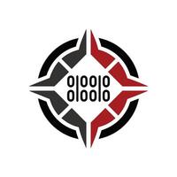 Creative and Elegant Minimalistic Logo Design for Technology and Software Company vector
