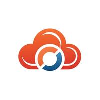 Creative and Elegant Minimalistic Logo Design for Technology and Software Company vector