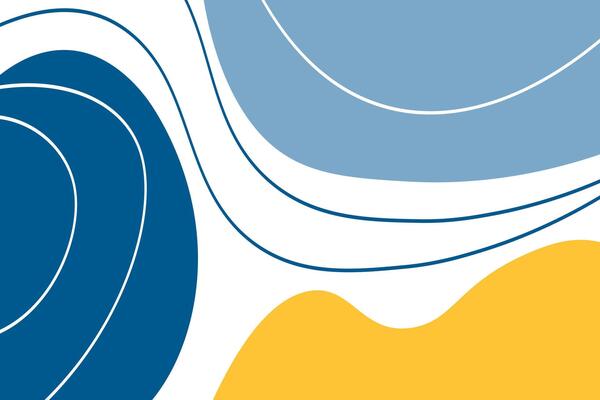 Abstract glowing wave lines on background. Dynamic wave pattern. Modern flowing wavy lines. Futuristic technology concept. Suit for banner, poster, cover, brochure, flyer, website