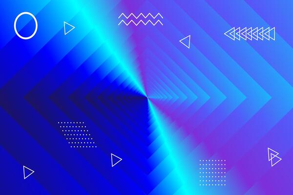 Abstract glowing wave lines on background. Dynamic wave pattern. Modern flowing wavy lines. Futuristic technology concept. Suit for banner, poster, cover, brochure, flyer, website