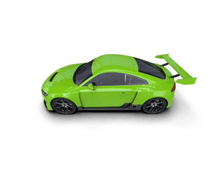 realista deporte coche aislado en antecedentes. 3d representación - ilustración png