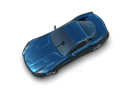 realista deporte coche aislado en antecedentes. 3d representación - ilustración png