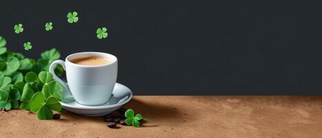 someone is using tablet to create 3d image of coffee, photo