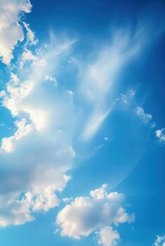 there are a lot of clouds moving across the sky, photo