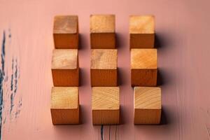 block game laying on top of one another, photo