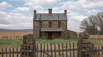 this old stone house is open to the public, photo