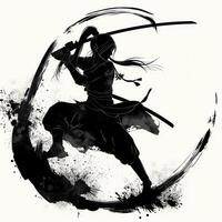 a black and white artwork work is shown in this image, photo