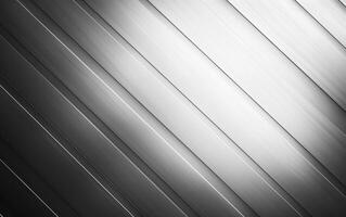 the back end of a striped surface with black and white, photo
