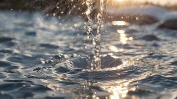 the rising tide rises just below the water, photo