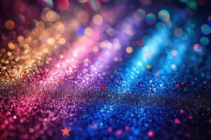 colorful lights are in the background for a wallpaper, photo