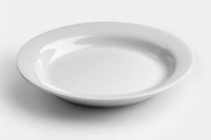a bowl on white background in the image, photo