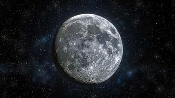 a photo of a full moon in full night sky,