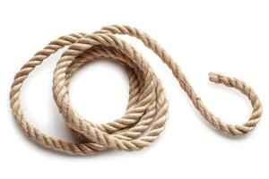 there is a rope of some sort on a white surface, photo