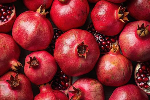 esta es algunos granadas en mostrar, foto