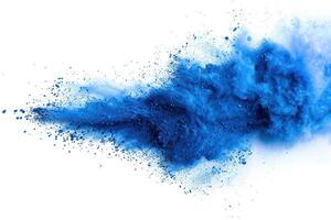 esta es un imagen de un azul polvo nube, foto