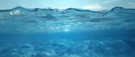 the water is almost parallel to the ground, photo