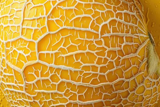 close up view of the skin on top of an orange, photo