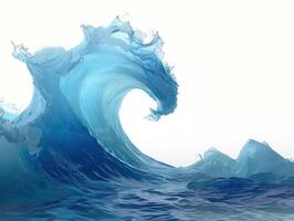 this is an image of the ocean wave, photo