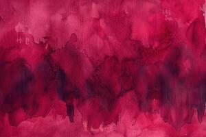 an artistic painting has been colored red on the walls, photo