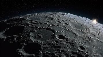 the moon is pictured from outer space as seen from earth, photo