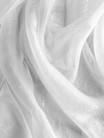 white background which looks like silk draperquin, photo