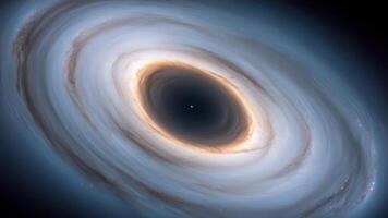 a disk in the middle of a swirl is seen in this high blur image, photo
