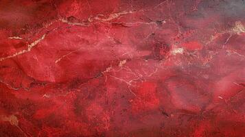 this photo is red and has peeling paint on it,