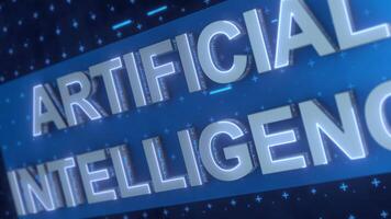 Graphic elements and Artificial intelligence video