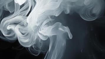 Chaotic swirls of smoke create a sense of the unknown and untamed.. video