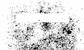 Ink Splatter on White Background, Square Design Elements for Copy Space Frame photo