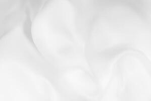 Elegant White Fabric Texture for Background and Design photo