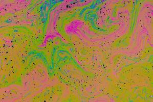 Abstract Soap Bubble Patterns photo