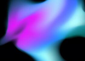 Gradient Background with Abstract Liquid Waves in Blue and Purple Tones - Futuristic Retro Style photo