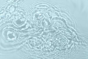 Clear Aquamarine Water Texture - Top View photo