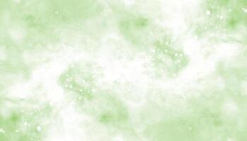 Abstract green background. Abstract background with space and stars. Green and white watercolor background. Background. vector