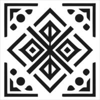 Attractive and beautiful geometric pattern design vector