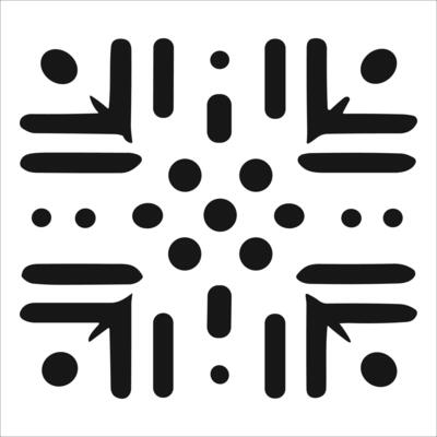 Attractive and beautiful geometric pattern design
