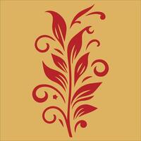 Attractive and beautiful floral pattern design for textile vector